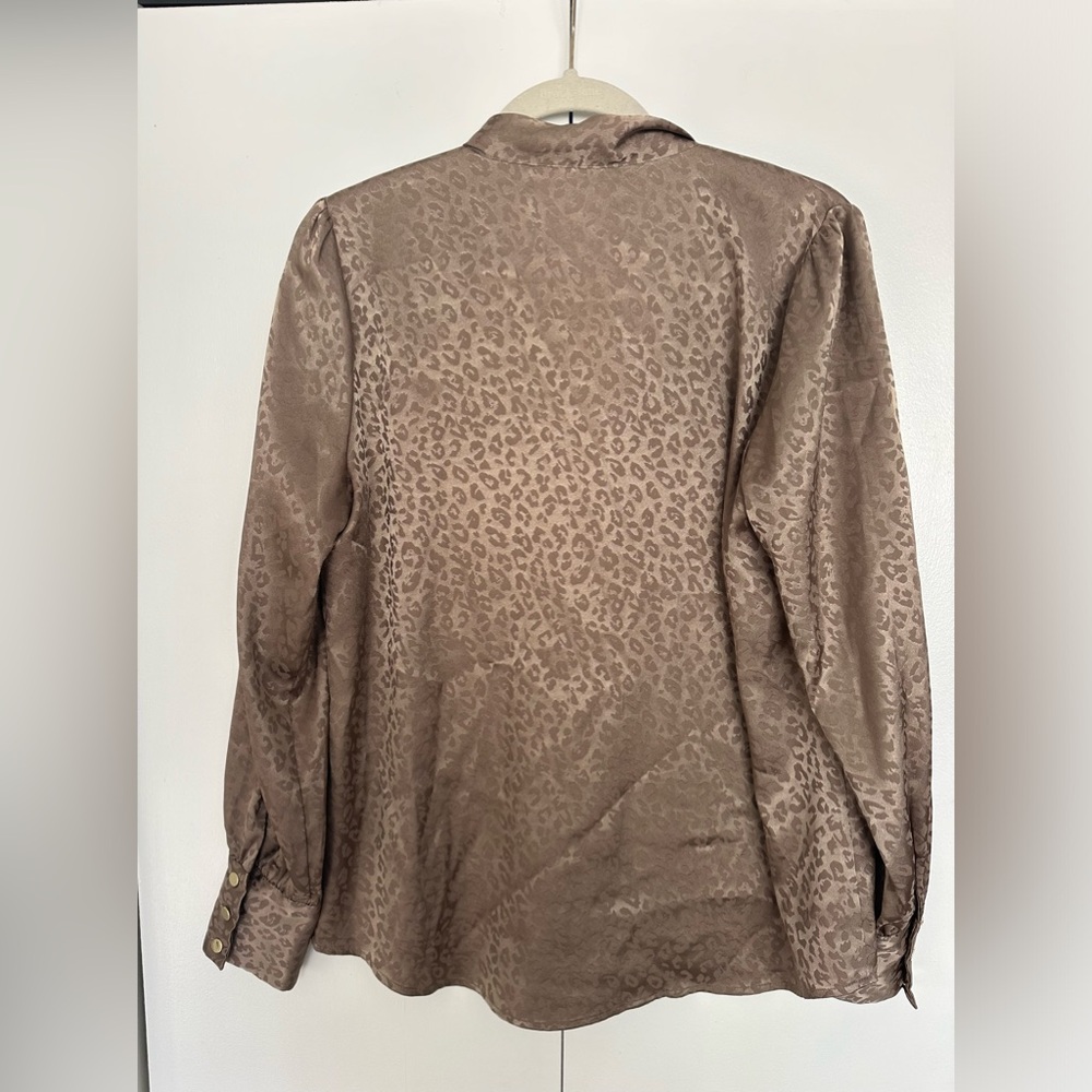 Leopard Print Blouse - image 4